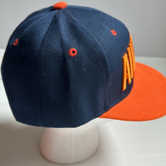 Auburn Tigers Adjustable Snap Back Baseball Style Cap Hat Block Logo All Caps - Picture 4 of 9